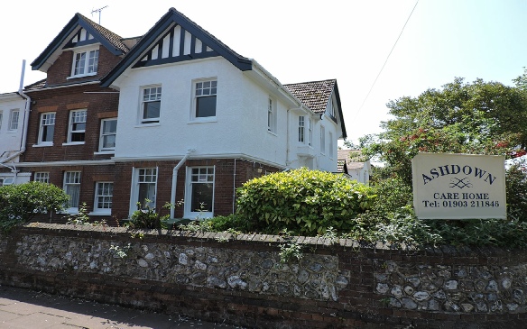 Image of one of the other Company's Care Homes, Ashdown Nursing Home at Worthing